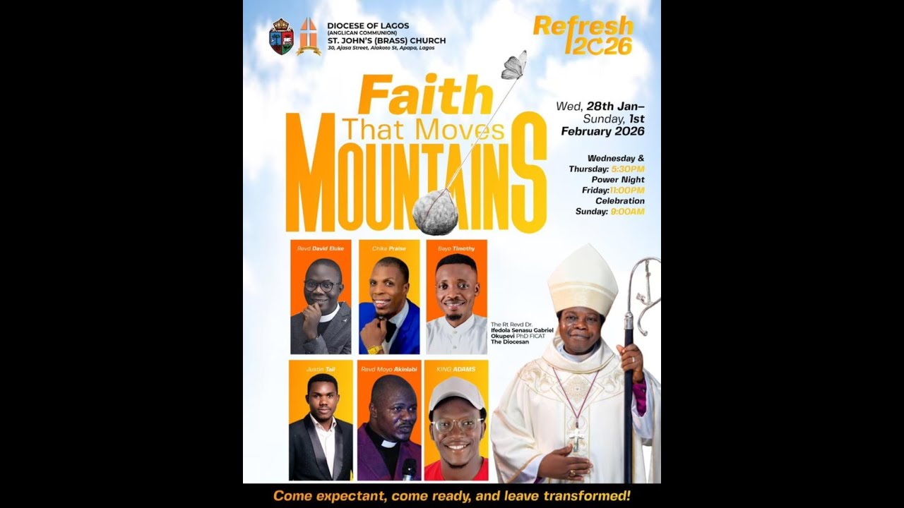 REFRESH 2026 - FAITH THAT MOVES MOUNTAIN - (29TH JANUARY 2025) - DAY 2