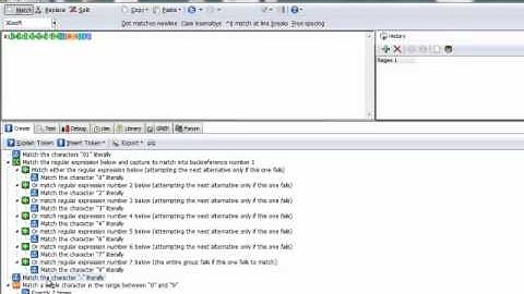 regexBuddy test regular expression