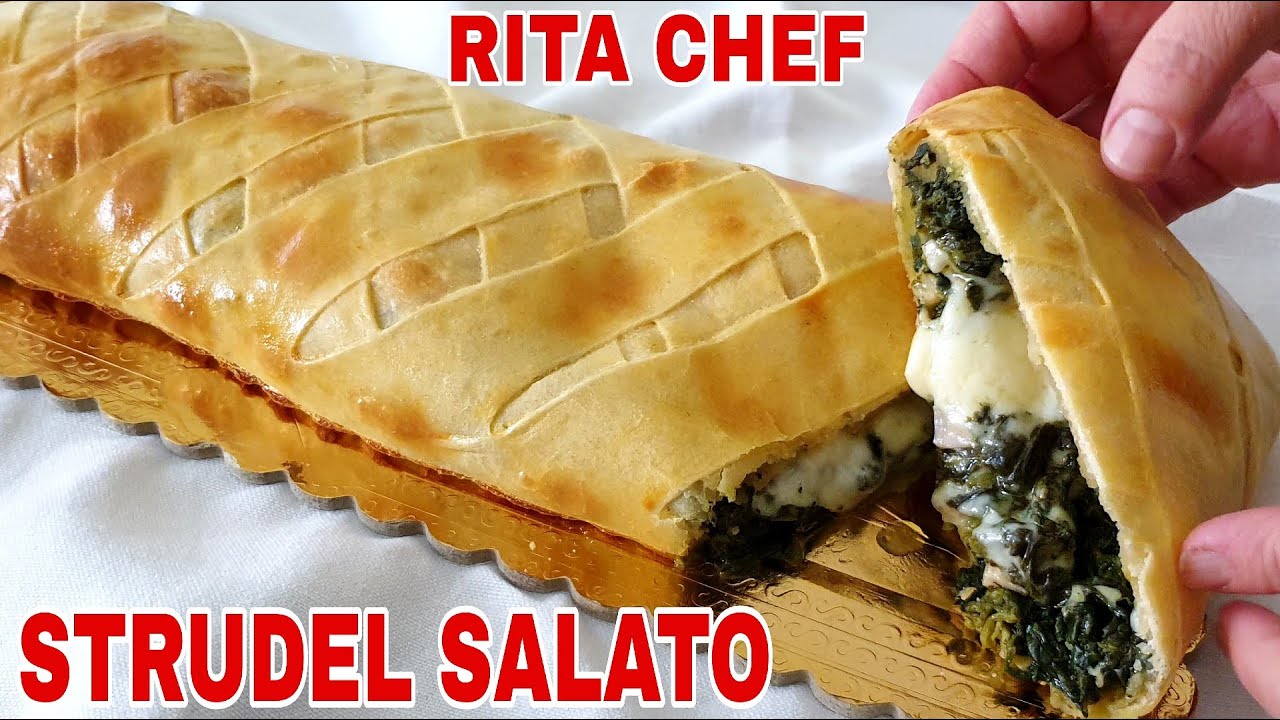 РЕЦЕПТ ПИКАНТНОГО ШТРУДЕЛЯ⭐ШЕФ-ПОВАР РИТА | SAVORY STRUDEL RECIPE.