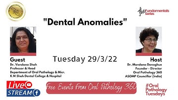 Oral Pathology| Dental Anomalies|Fundamentals Series