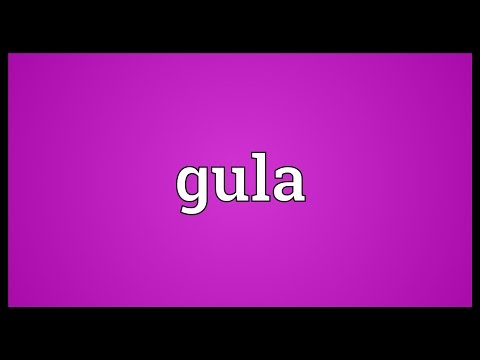 Gula Meaning