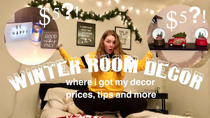 Winter Room Decor | How To Have A Cute Room On A B...