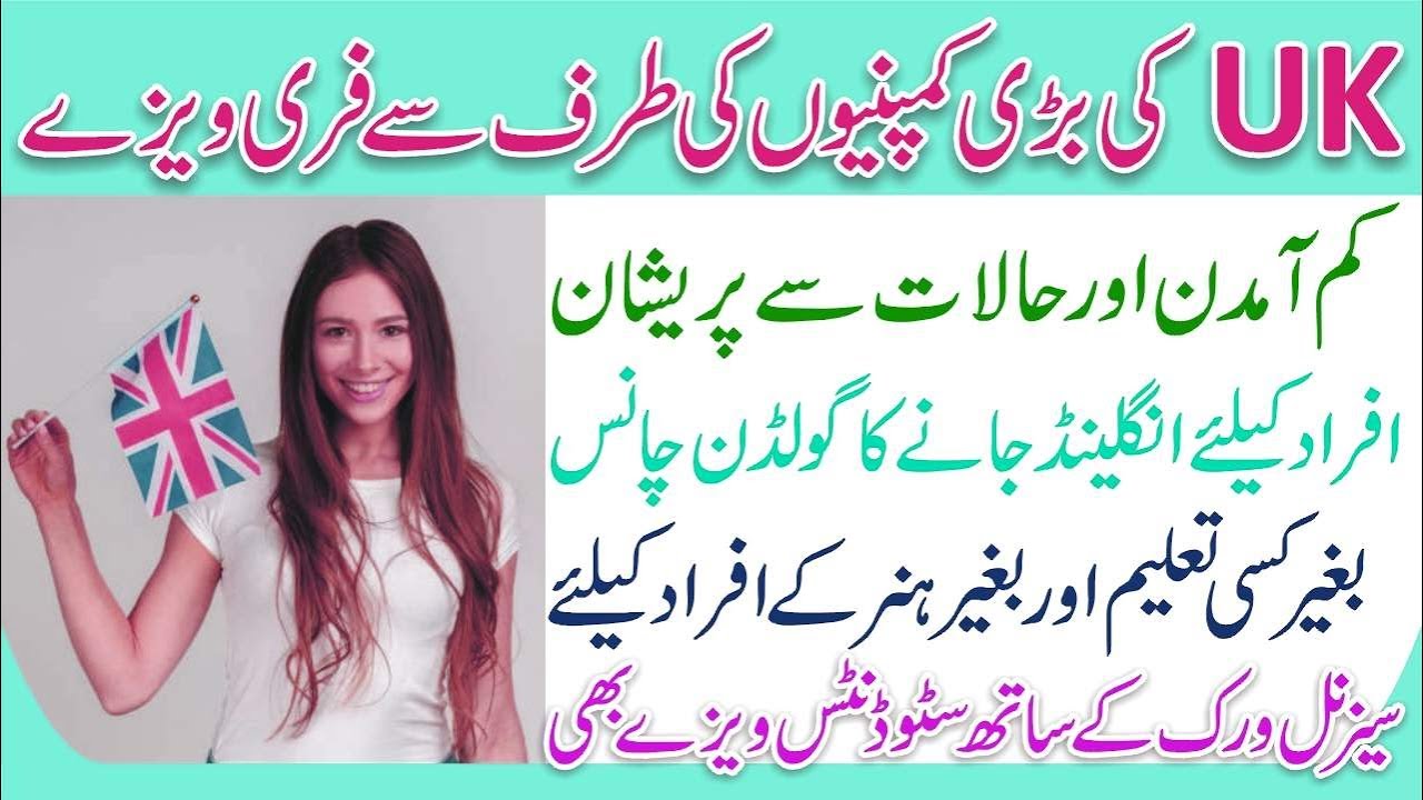 UK Jobs with Visa Sponsorship Skilled Worker Visa UK 2023 Unskilled