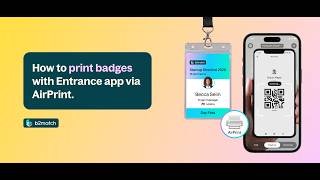 Printing Badges with b2match Entrance via AirPrint
