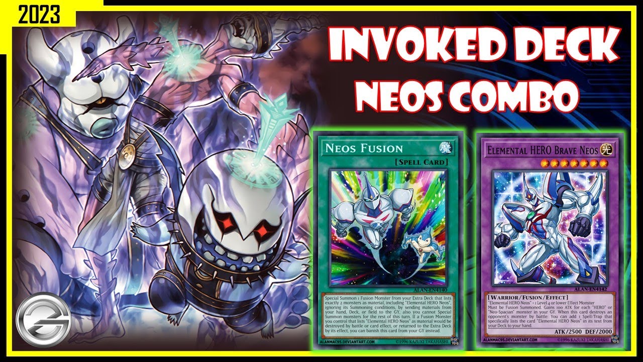 Yugioh Duel Links Invoked Neos Deck Gameplay March 2023 Hero Combo