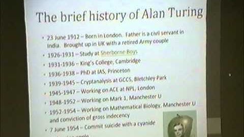 Turing Trilogy - Part 1: Turing Machine (Clip 1)