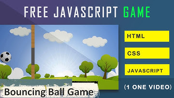 Bouncing Ball Game using HTML CSS and JavaScript  |  Free Download JavaScript Game 2023