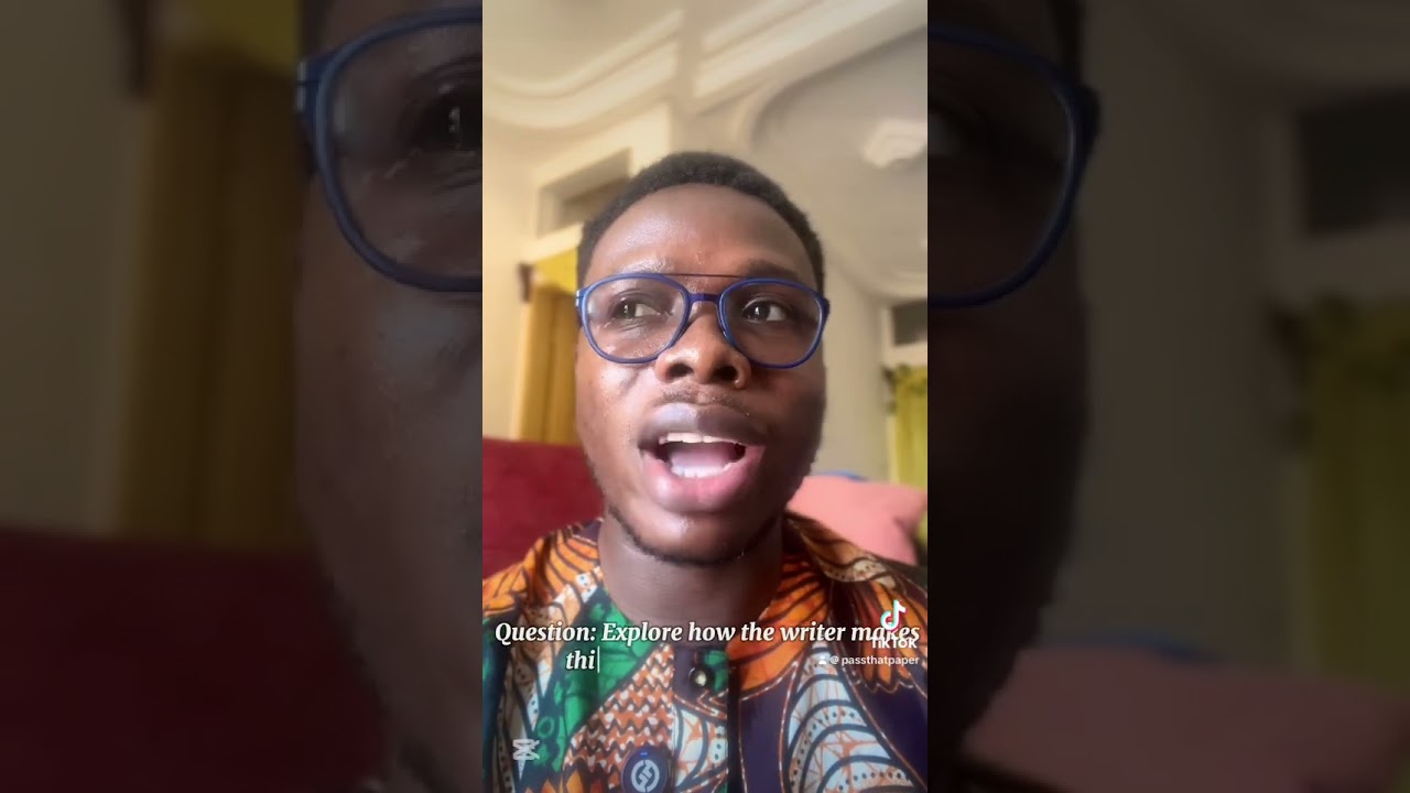 Literature Paper 1 Essay Structure