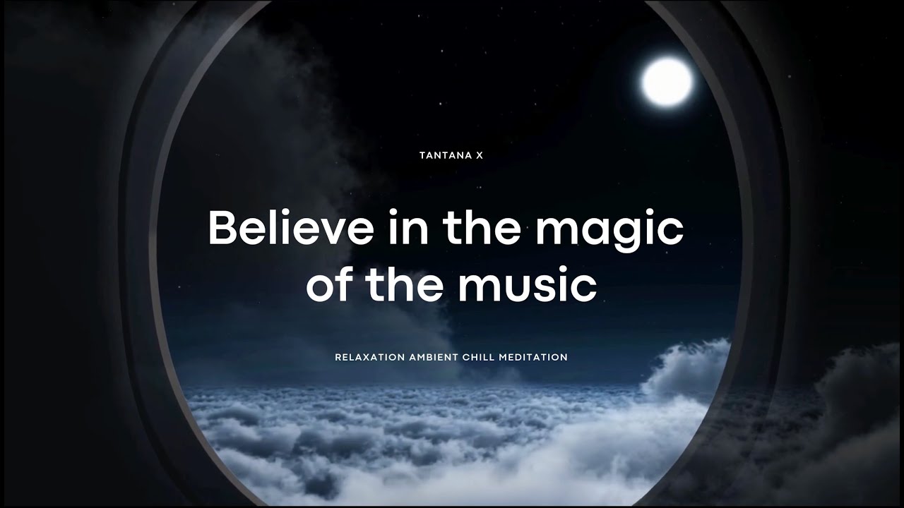 Night Flight Ambience ✈️🌌 | Calm Cinematic Music Above the Clouds | 4K Relaxing Soundscape