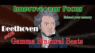 40 Hz Gamma Binaural Beats To Beethovens Moonlight Sonata And His Sonata No 8 Adagio Pathétique.