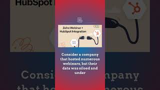 Zoho Webinar + HubSpot integration: Simplify your webinar data management