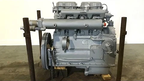 Extra Old GARDNER Engines COLD STARTING UP and NICE SOUND 2