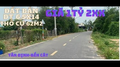 ĐẤT TÂN ĐỊNH - BẾN CÁT (☎️0935543036)👉#DATBENCAT