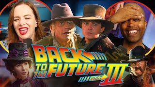 BACK TO THE FUTURE PART III (1990) MOVIE REACTION - FIRST TIME WATCHING & Was Very ELATED!