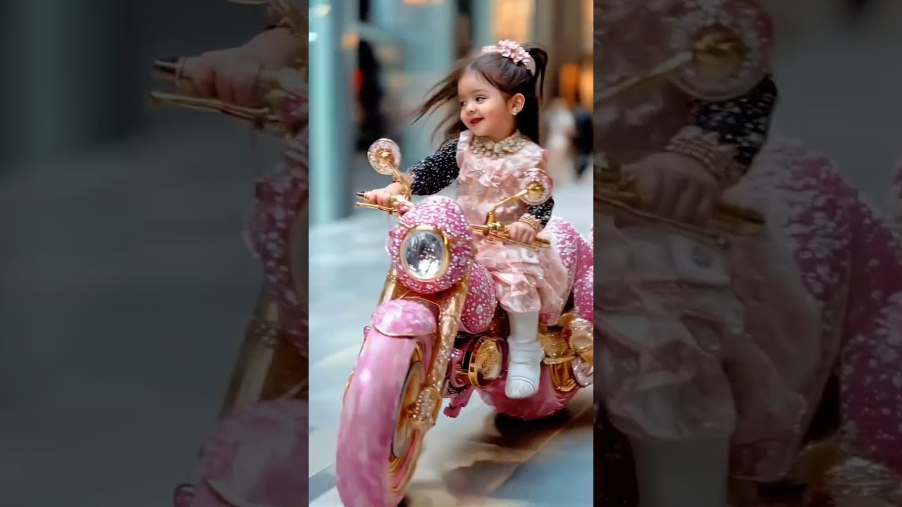 Glamorous Babies Take the Stage in THIS Bike Fashion Show