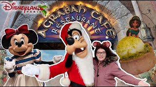 My First Visit to Agrabah Café Restaurant 🕌 in Disneyland Paris!