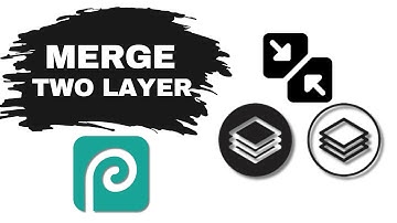 How to Merge Two Layer in Photopea Software