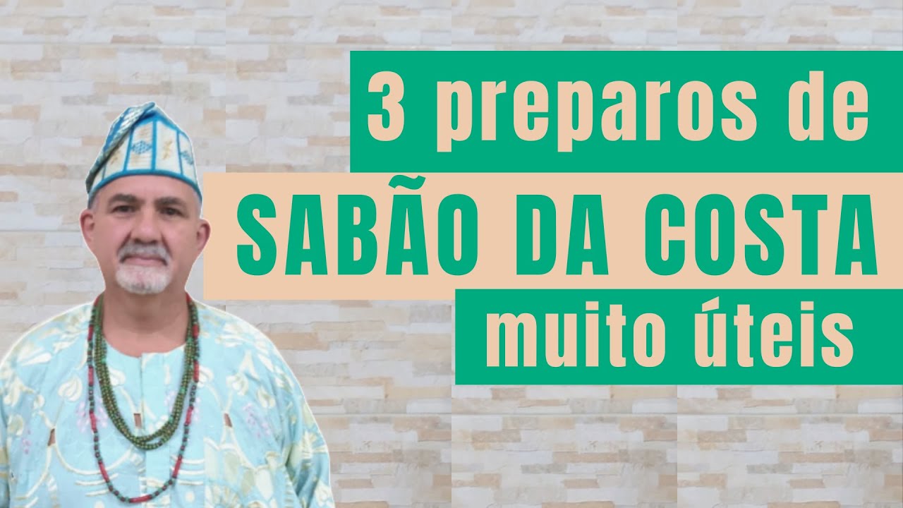 LIVE #92 - 3 preparos de SABÃO DA COSTA muito úteis