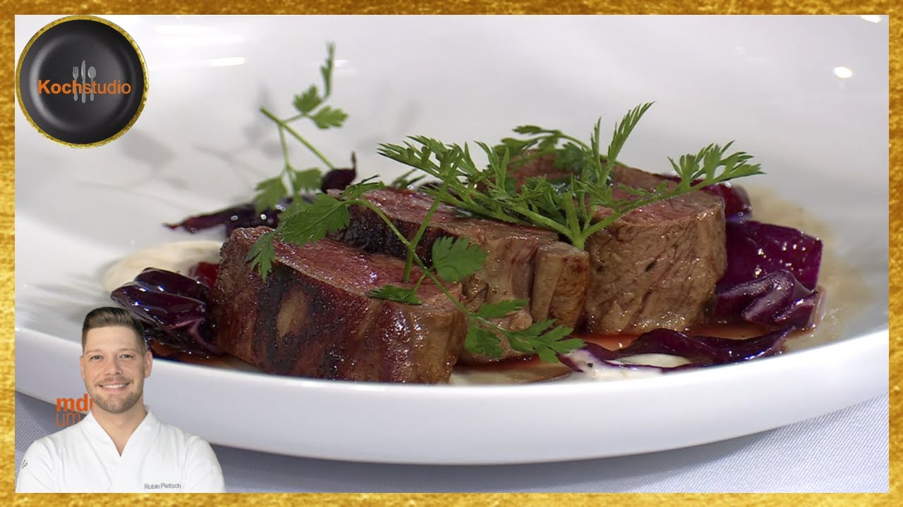 Robin Pietsch - Reh mit Rotkohl & Wacholder Joghurt