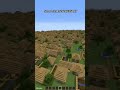 Weird village spawn glitch #minecraft #village #seeds