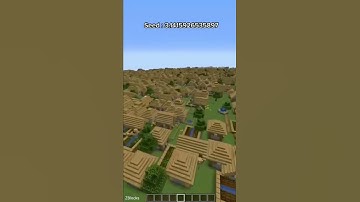 Thumbnail of Weird village spawn glitch #minecraft #village #seeds