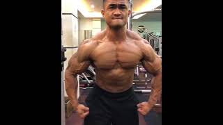 Malaysian Bodybuilder Muscle Flexing #43