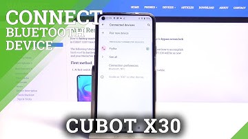 How to Pair Device with CUBOT X30 - Connect Bluetooth Device