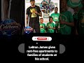 From the Court to the Community: LeBron Provides Stable Homes, Rent-Free 🏠👏