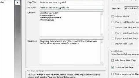 Scheduling With XSitePro Website Design Software