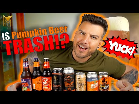 Ranking Different Kinds Of PUMPKIN BEER! An Honest Review