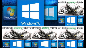 New Hard Disk Partition Windows 7 8 10   1TB  2TB  4TB All Hard Disk