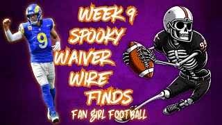 Spooktacular Waiver Wire Week 9: Trick or Treat Picks and Injury Updates