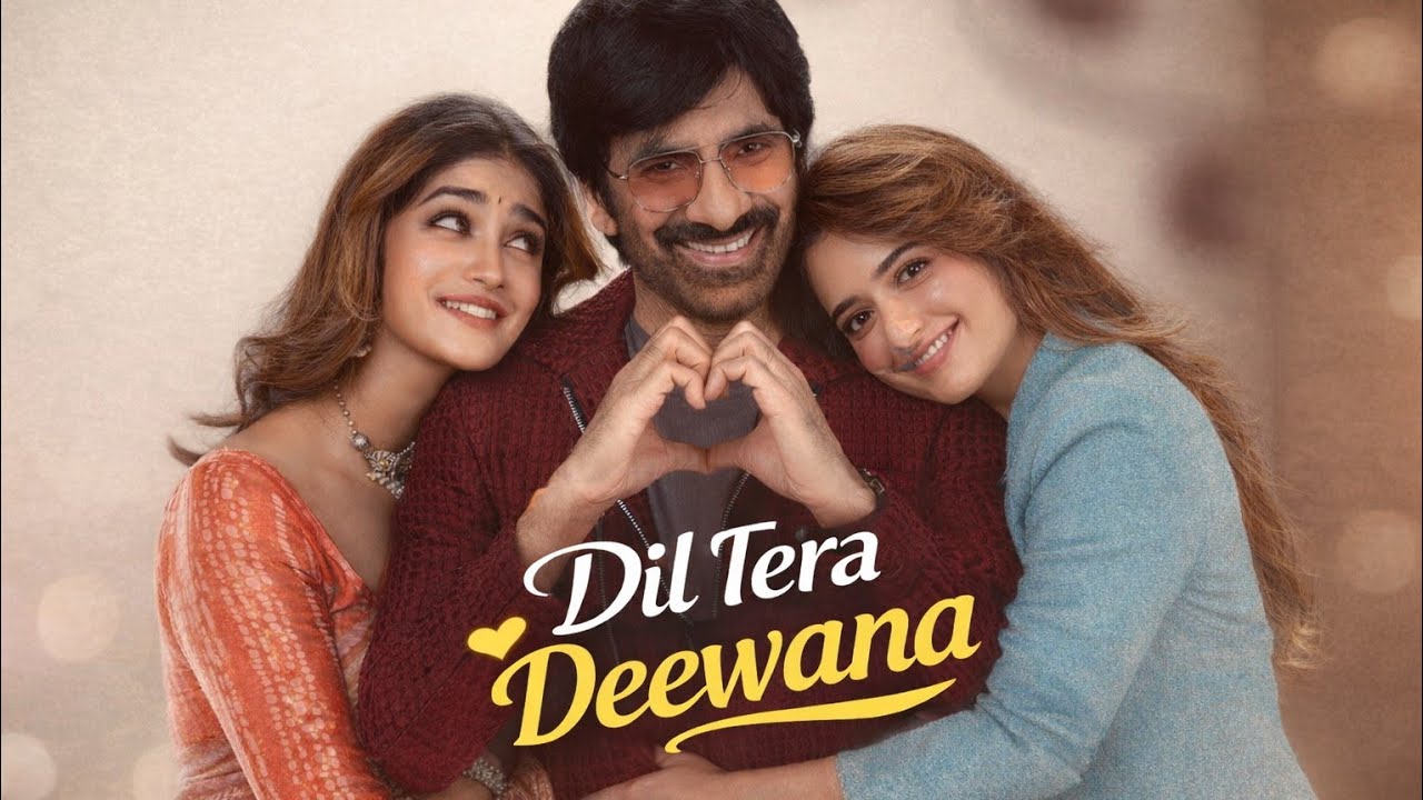 Dil Tera Deewana, official music, Ravi Teja, Salman Khan, Shahrukh Khan, Aryan Khan, Aamir Khan