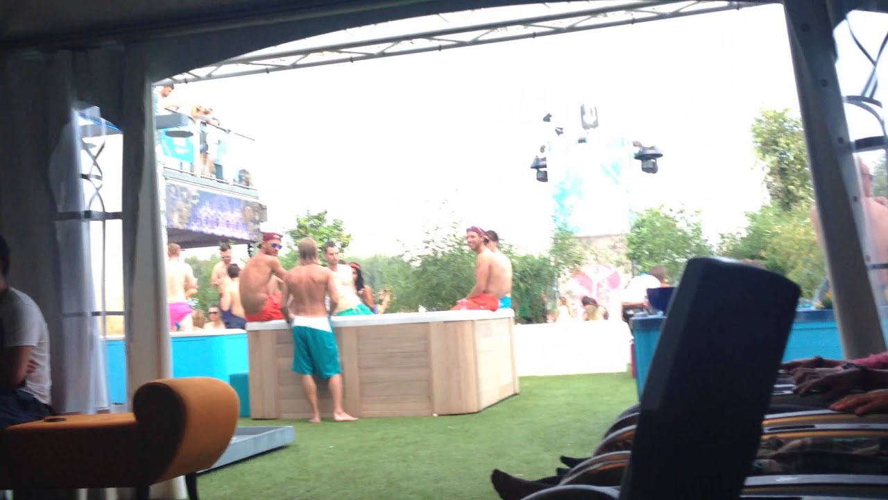 Tomorrowland area (Jaccuzi and massage seats) YouTube