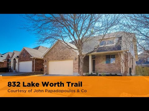 832 Lake Worth Trail, Little Elm, TX home video tour