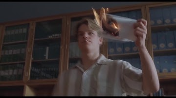 Good Will Hunting - Genius builds bridges but envious professor burns bridges.