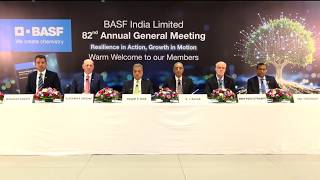 82nd Annual General Meeting of BASF India Limited – August 12, 2026