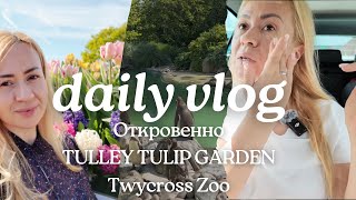 Делюсь чувствами, а так же : поездка в тюльпановое поле и зоопарк Twycross zoo. Влог 13