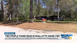 Two people found dead in Shallotte house fire identified