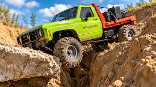 RC Truck Takes on an INSANE Course! Extreme Off Road 4x4