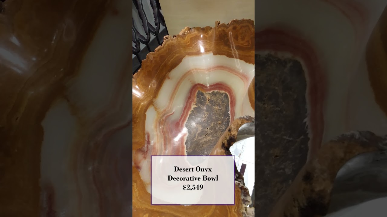 Decorative Stone Bowls | Hand-Carved