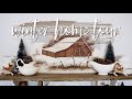 WINTER HOME TOUR 2021 🦌 | Rustic & Farmhouse Home Decor | Thrifted Home Decor