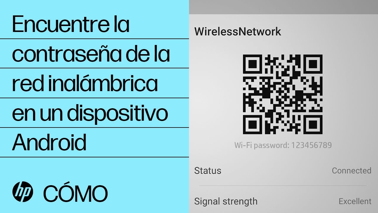 Encuentre la contraseña de la red inalámbrica en un dispositivo Android