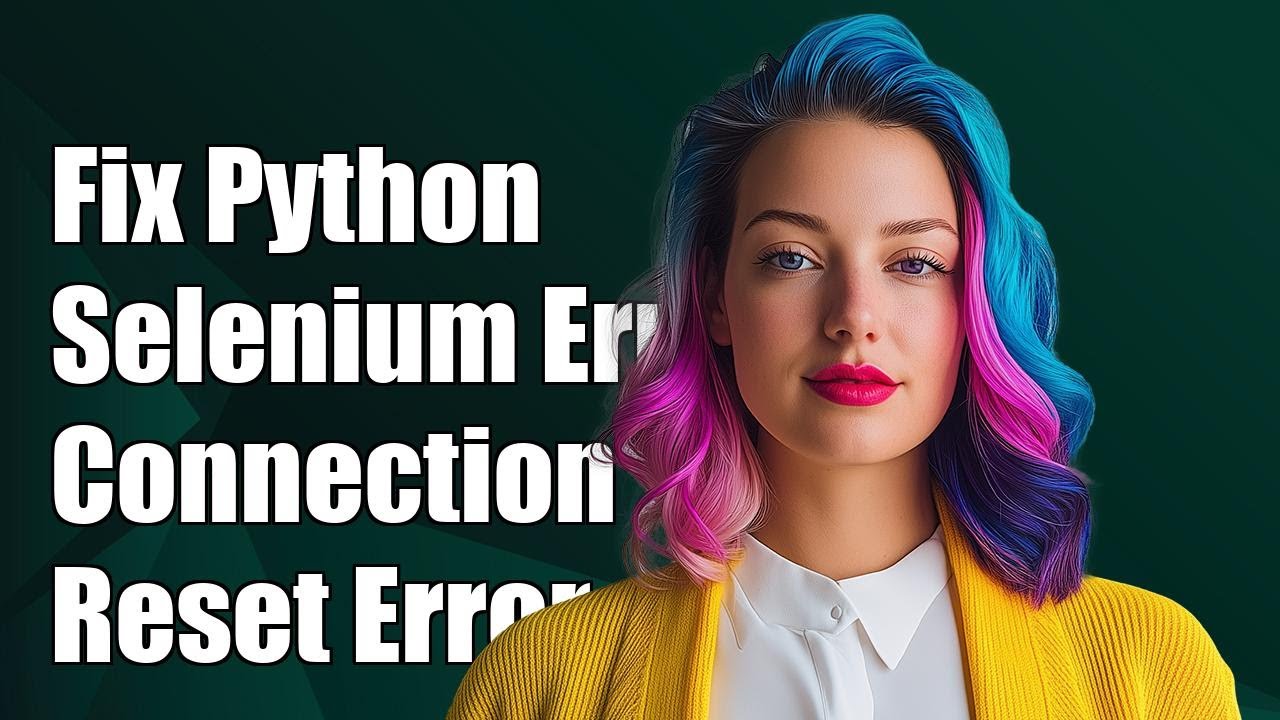 Fixing Python Selenium ConnectionResetError [WinError 10054 ...