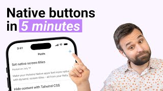 Add a native button to your Hotwire Native app (step-by-step)
