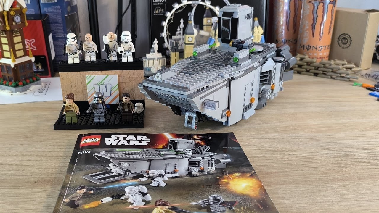 Der UNPHASMARE First Order Transporter! Exklusive Minifigur und angry Clone Faces! LEGO 75013 Review