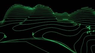 Contour Map Vector World