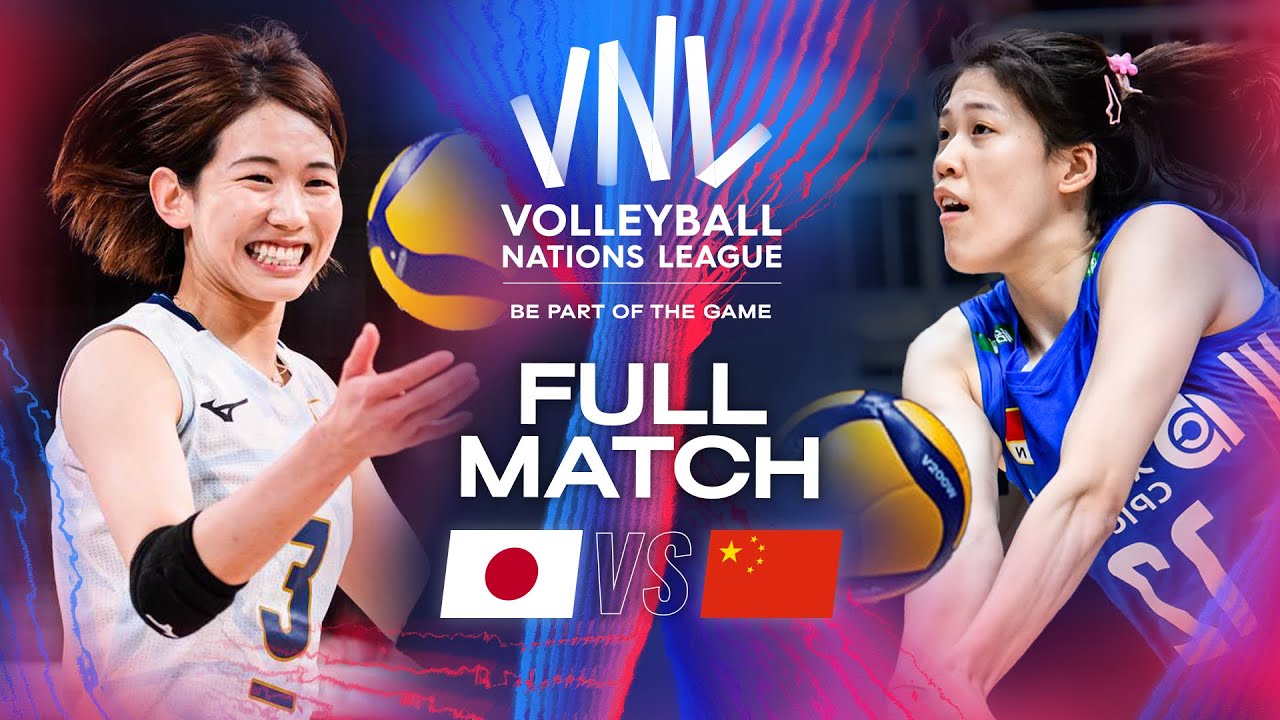 Japan 🇯🇵 Vs. China 🇨🇳 - 2024 VNL | Full Match | Week 2