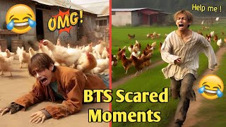 BTS Scared Moments (Scary Experience)