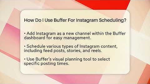 How Do I Use Buffer For Instagram Scheduling? - Everyday-Networking